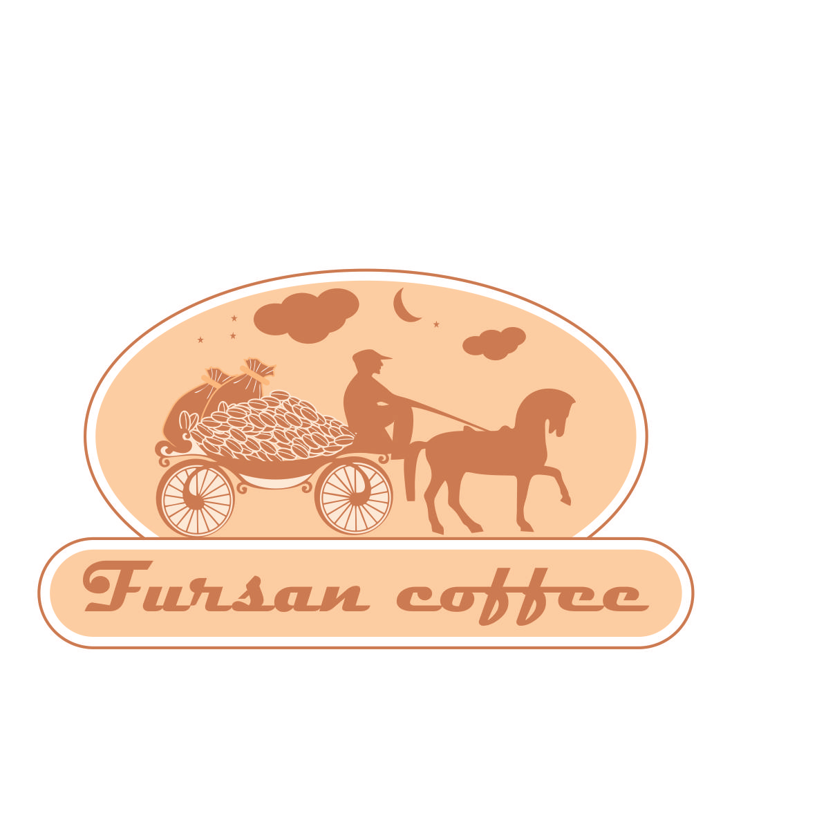 Logo Design by SHRAVAN D.S for Fursan coffee | Design #25088662