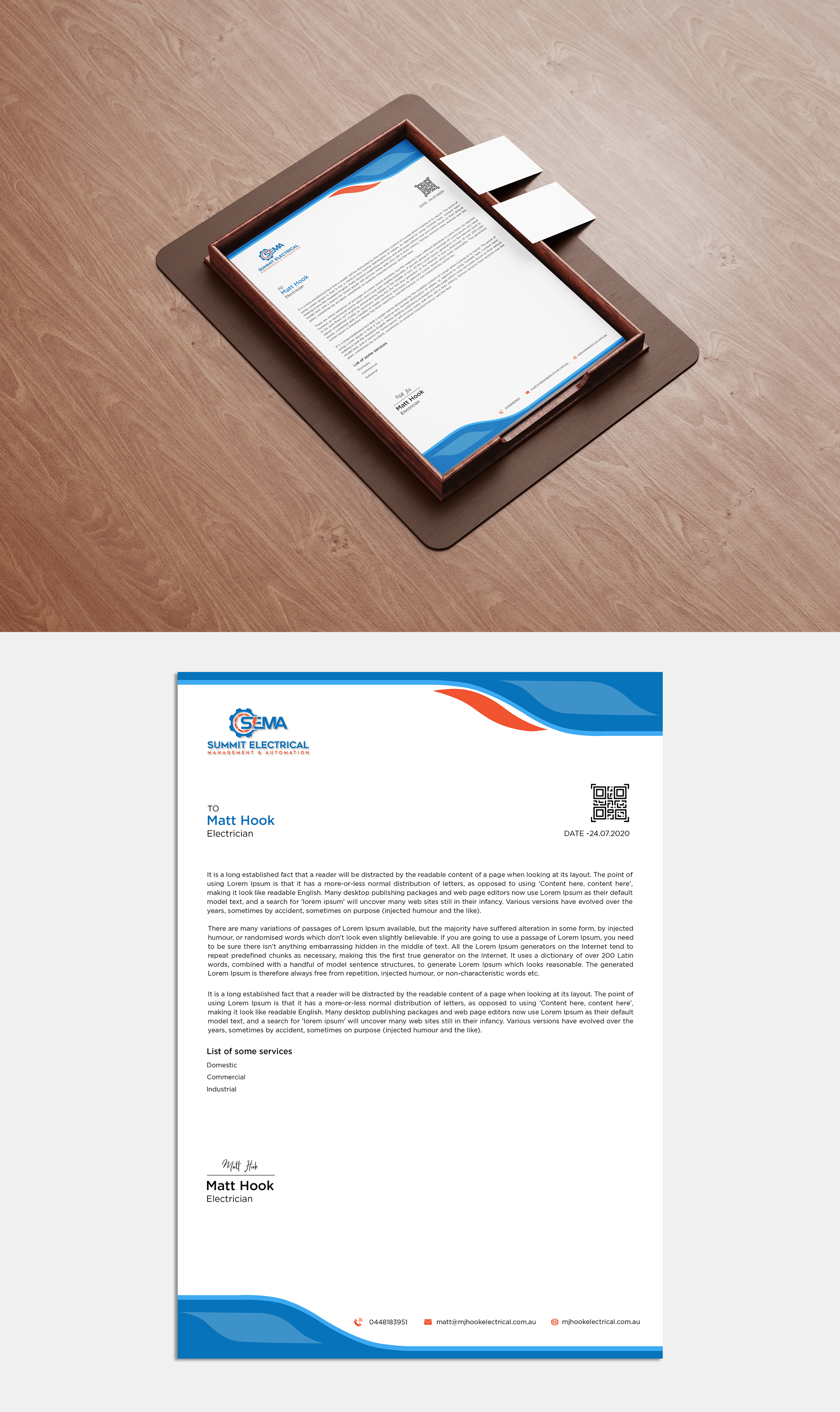 Diseño de Membrete por debdesign para este proyecto | Diseño #25050227