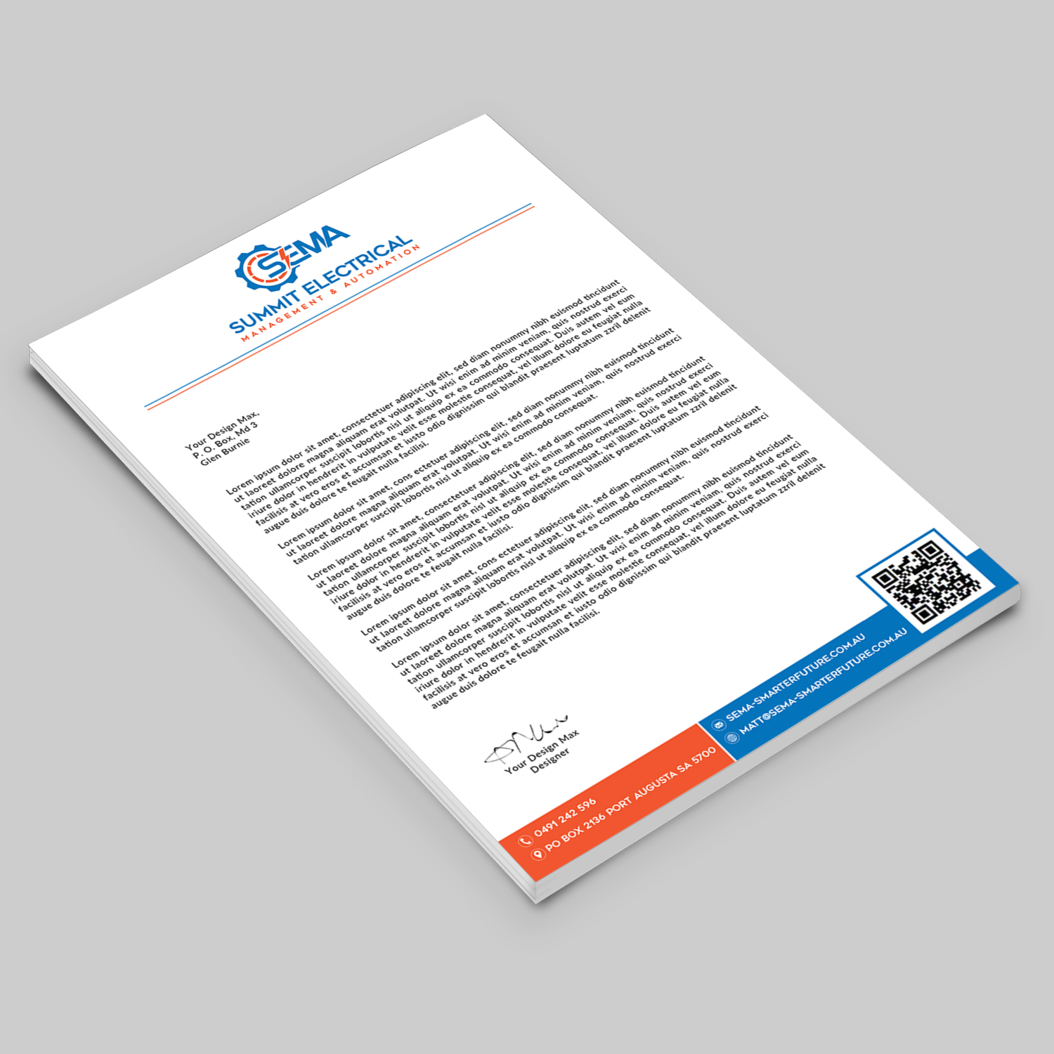 Diseño de Membrete por Your_Design para este proyecto | Diseño #25035442
