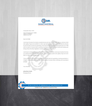 Diseño de Membrete por Creations Box 2015 para este proyecto | Diseño: #25033405