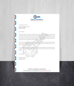 Diseño de Membrete por Creations Box 2015 para este proyecto | Diseño: #25033406