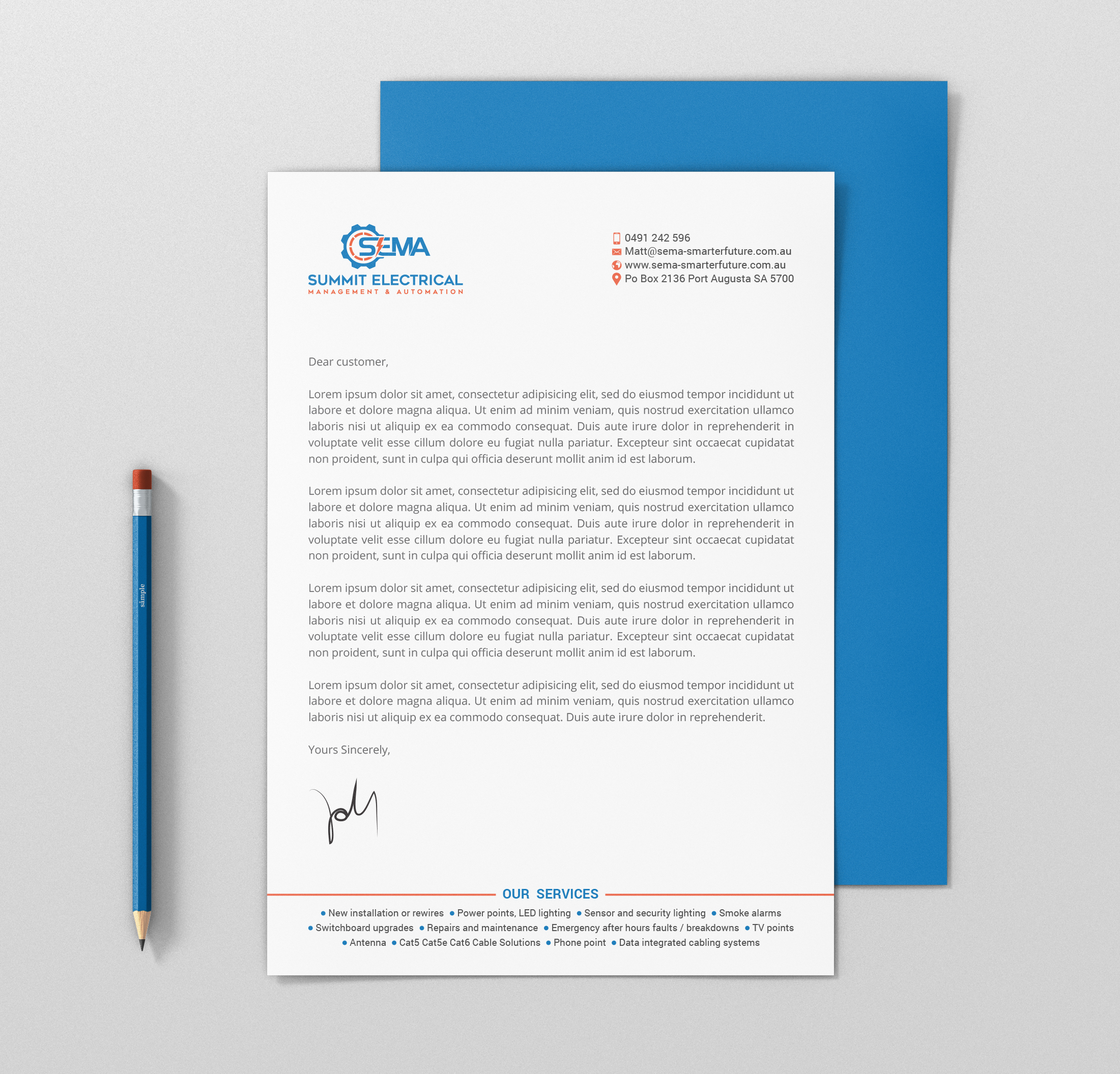 Letterhead Design by R.design for this project | Design #25046094