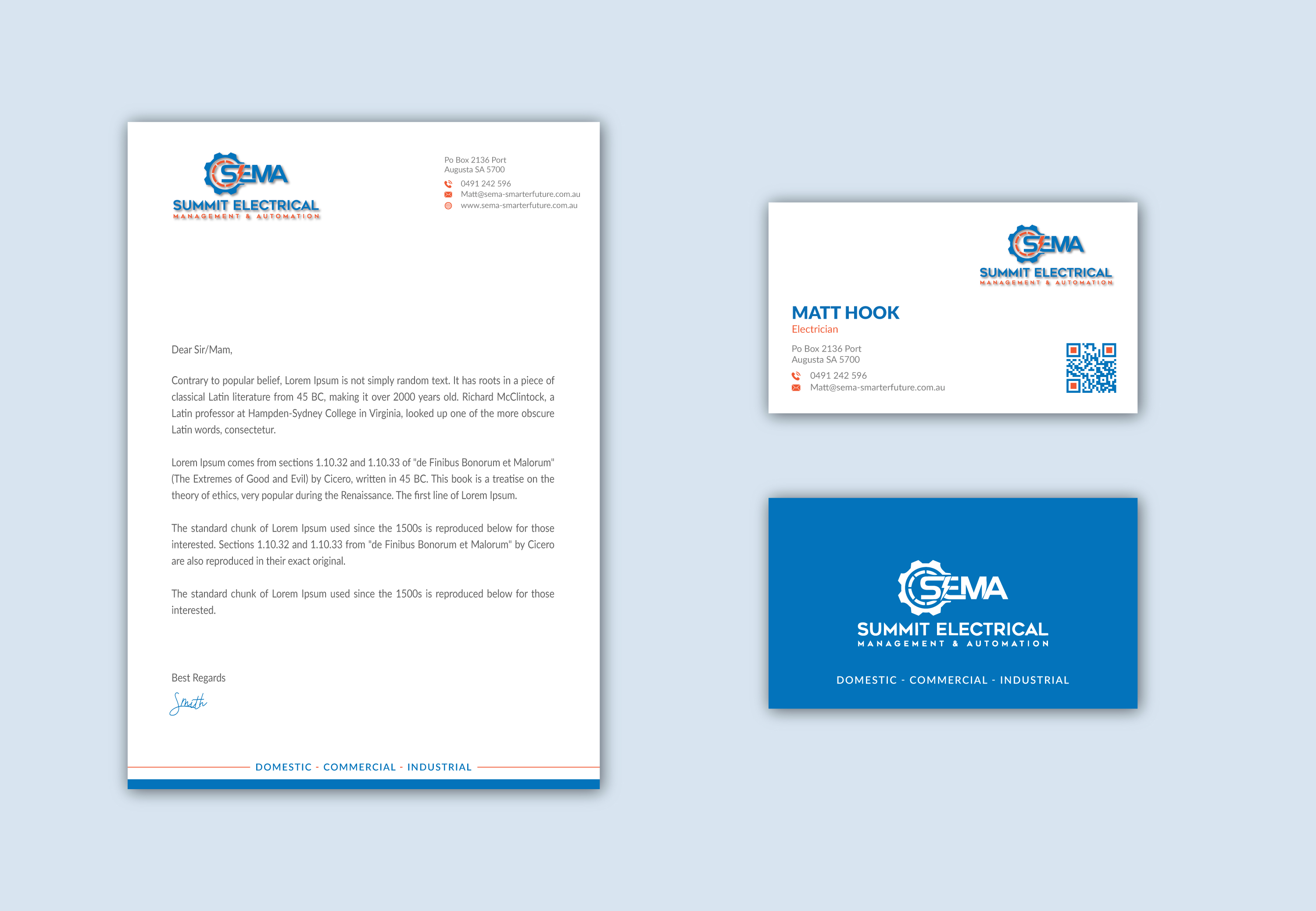 Letterhead Design by Musa. A for this project | Design #25027644