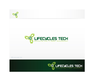 Lifecycles Tech  / Recycling and IT Asset Management | Logo Design by GreenLamp