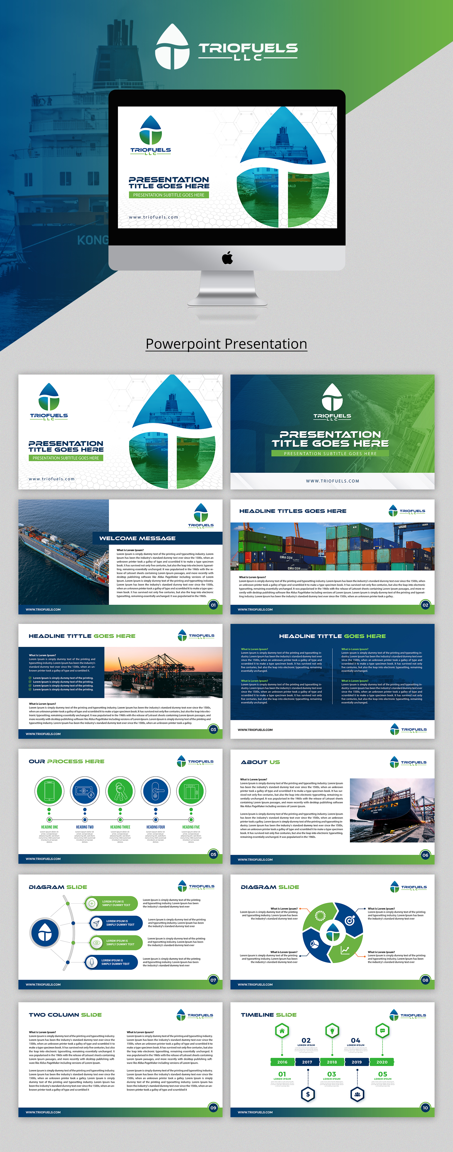 Diseño de PowerPoint por SAI DESIGNS para TrioFuels LLC | Diseño: #25031918