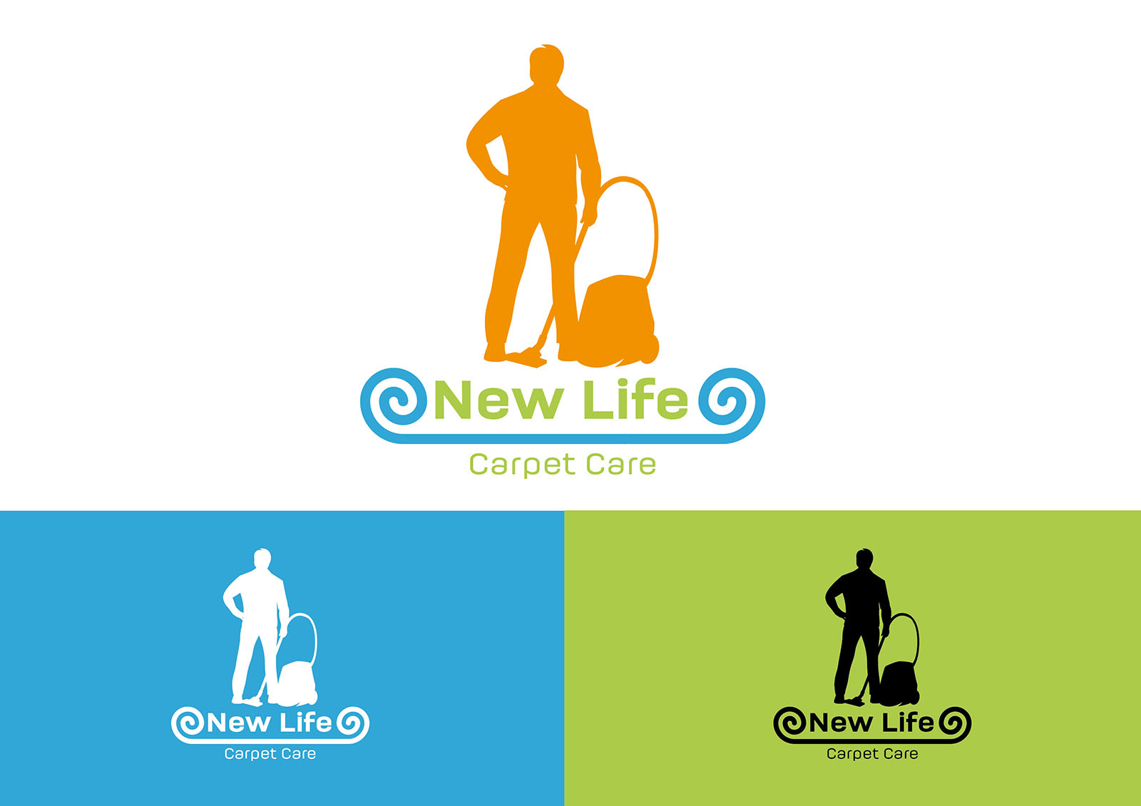 Logo-Design von Catchlight für New Life Carpet Care | Design #25072817
