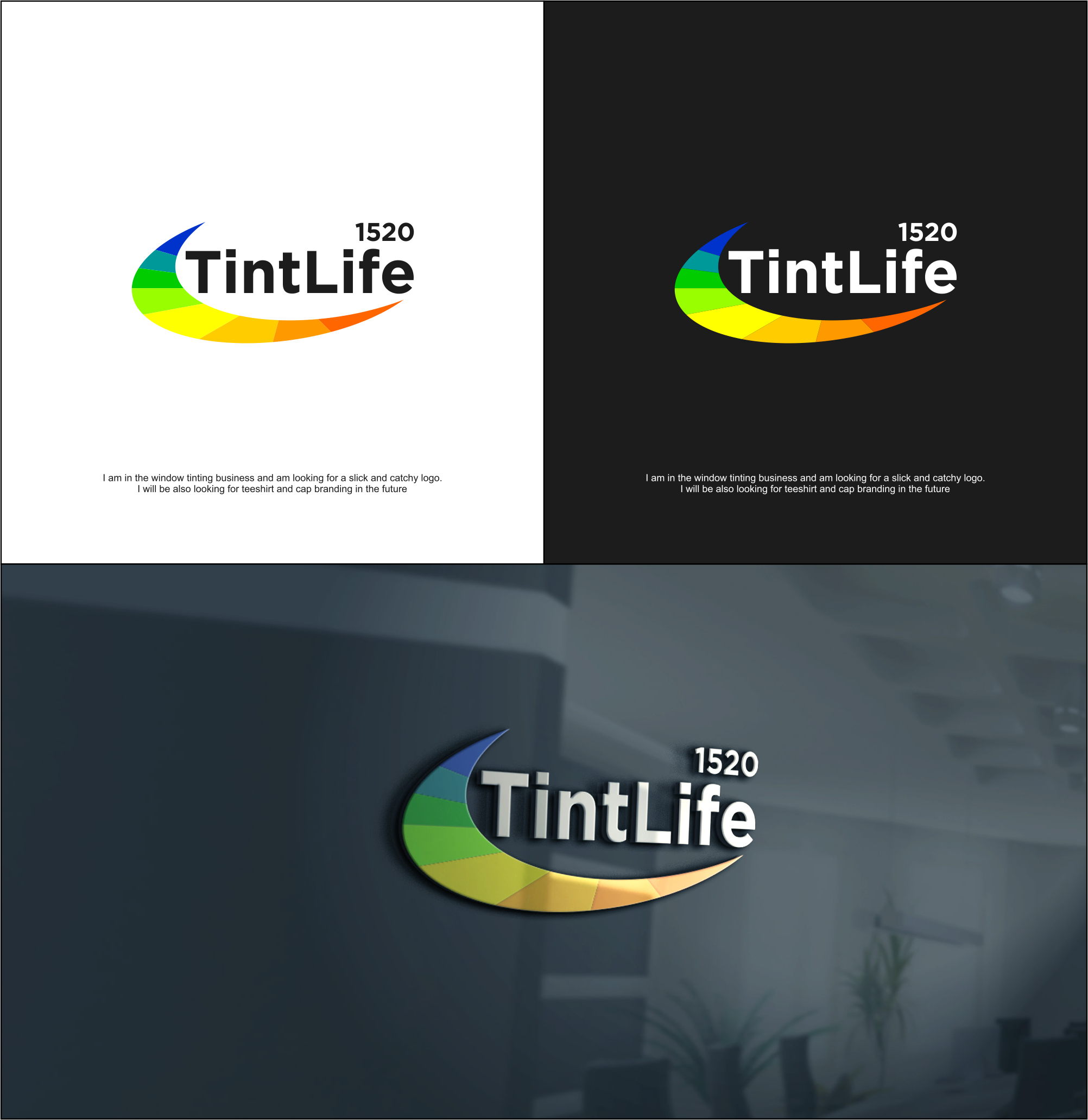 Logo Design by avoava for Tint Life 1520 | Design #25035396