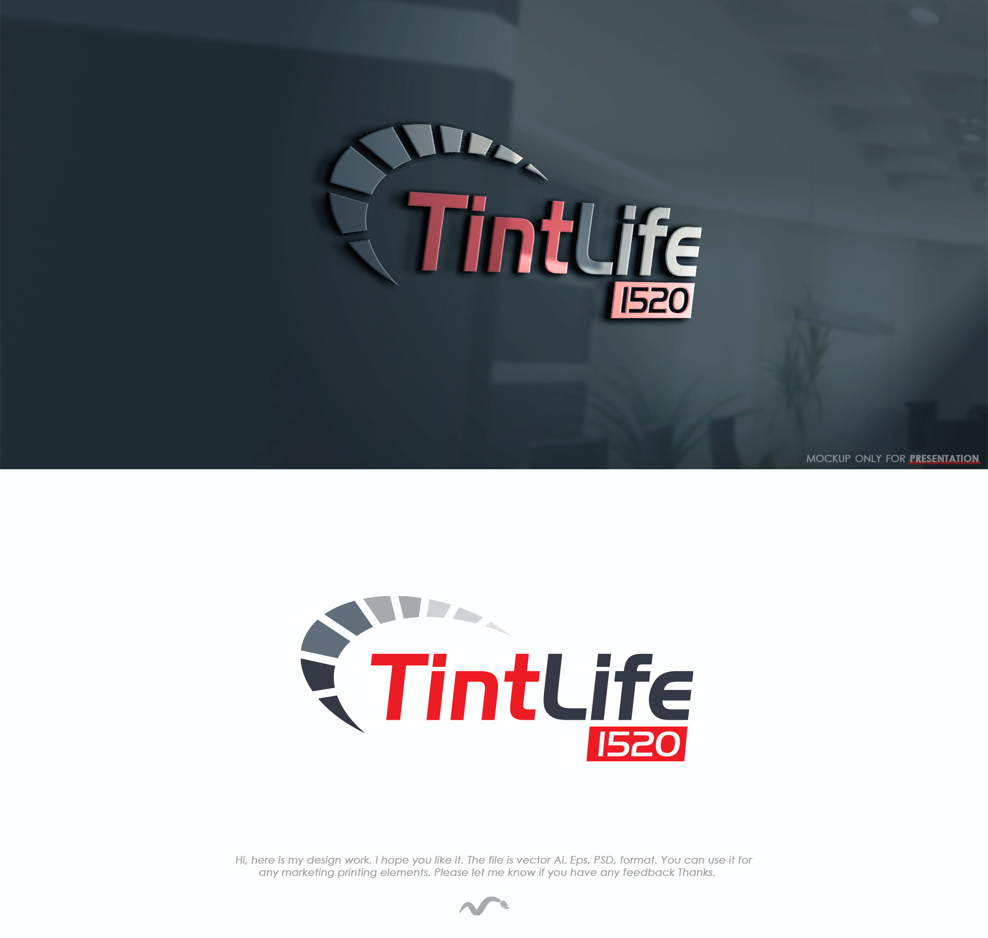 Logo Design by Mono.co for Tint Life 1520 | Design #25029026