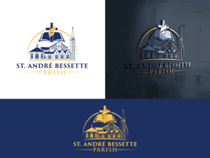 Logo Design by Slant Line Media for St. André Bessette Parish | Design: #25040019
