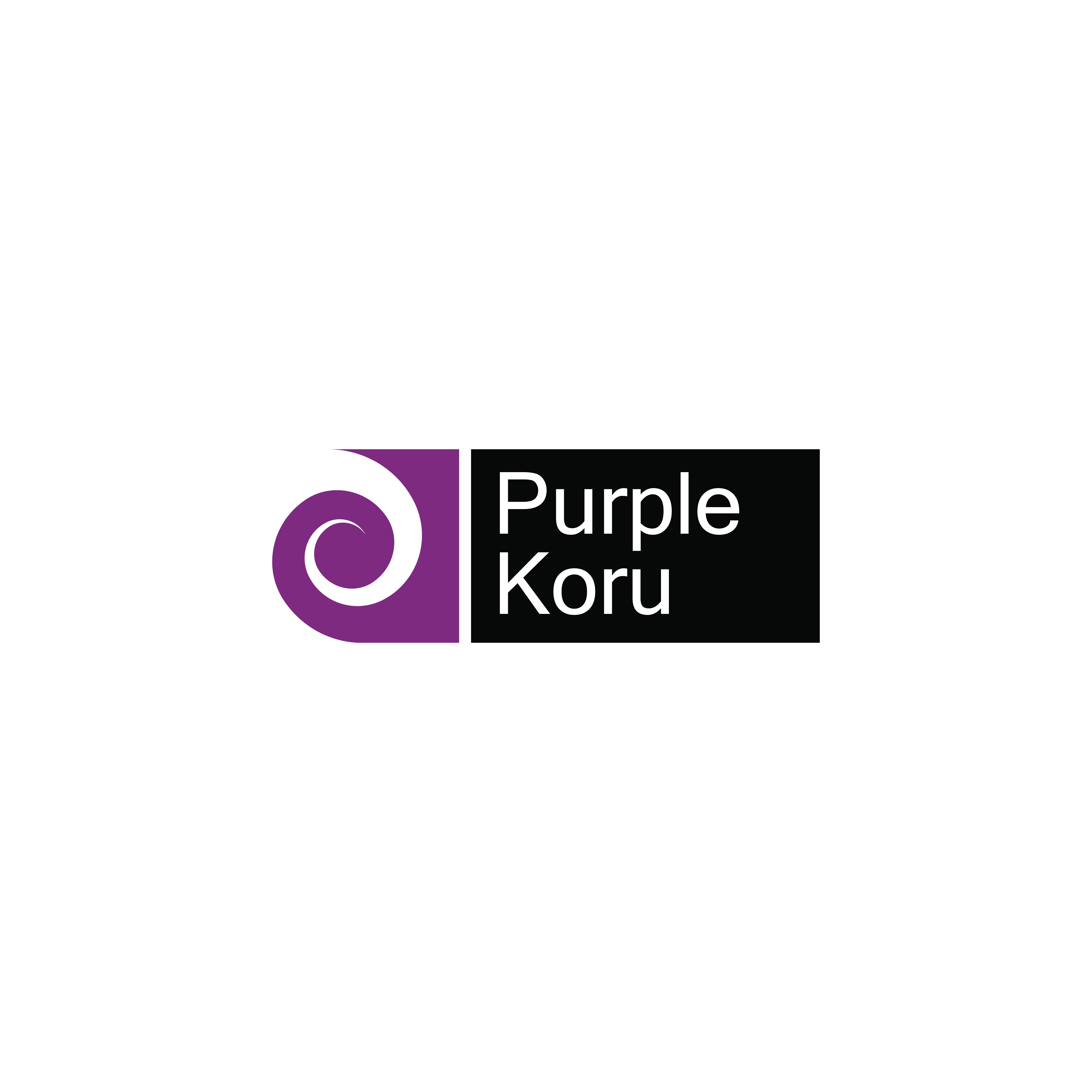 Logo Design by Claudiu-Robert for Purple Koru | Design #25030748