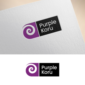 Logo Design by Gridline Concepts for Purple Koru | Design: #25080771