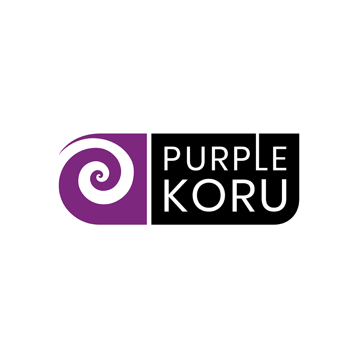 Logo Design by Gridline Concepts for Purple Koru | Design #25118800