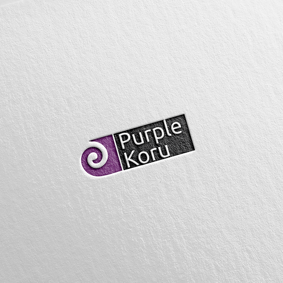 Logo Design by WeiArts for Purple Koru | Design #25025560