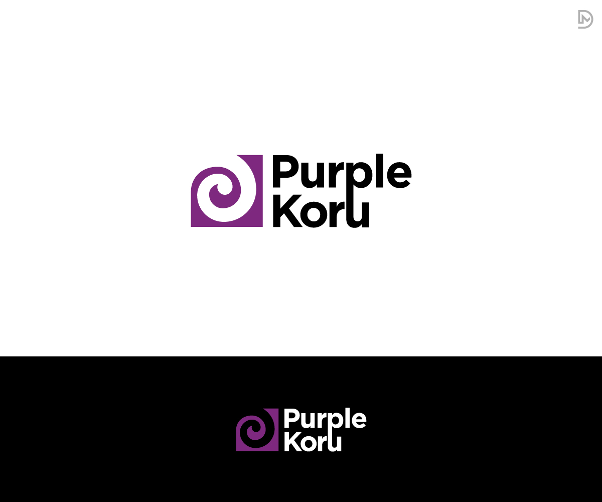 Logo Design by D_Mantra for Purple Koru | Design #25028236