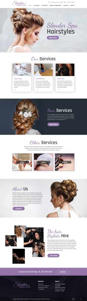 Web Design by pb for this project | Design: #25032647