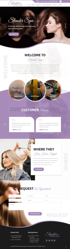 Web Design by pb for this project | Design: #25032649