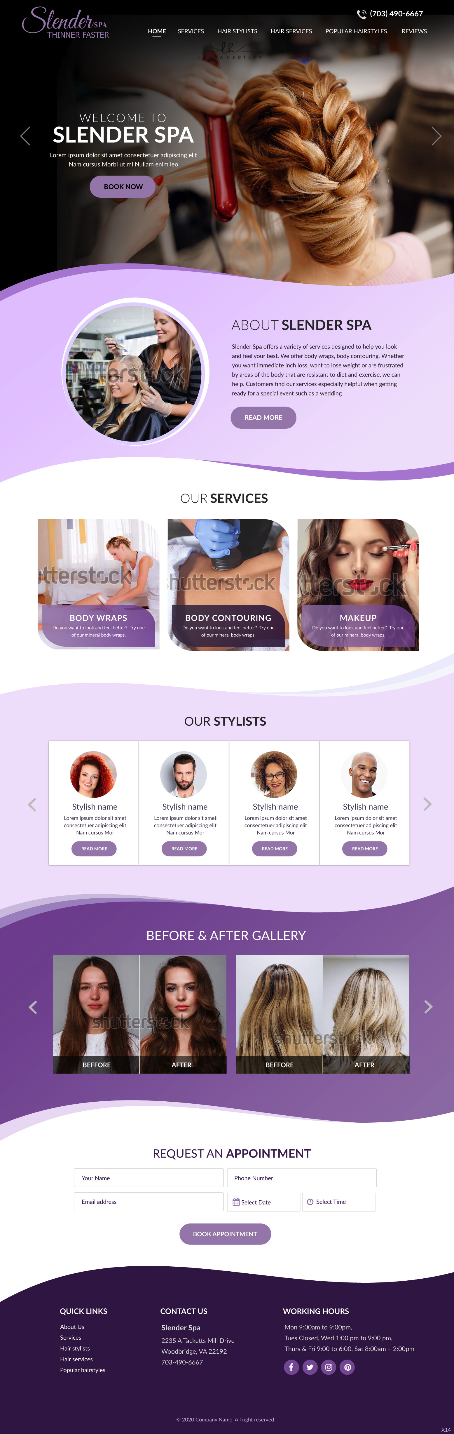 Web Design by pb for this project | Design #25032655