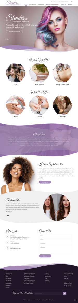 Web Design by pb for this project | Design: #25041249