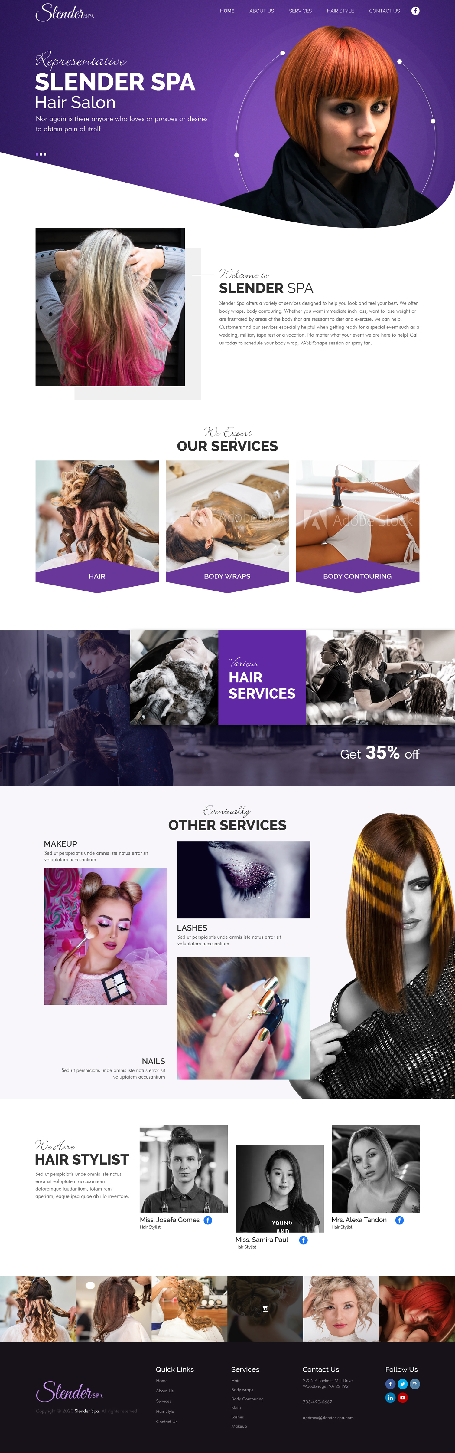 Web Design by sai.designer87 for this project | Design #25035581