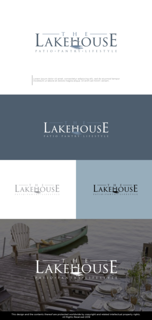 The Lakehouse  (I’m open to any descriptions or images). These are just a few that I found. | Logo Design by Kim Ji