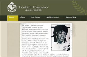Diseño de Logo por LIZZY LO para The Dominic L. Passantino Memorial Foundation | Diseño: #3031617