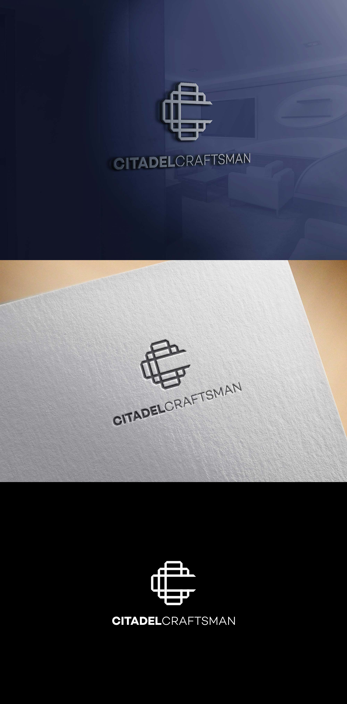 Diseño de Logo por ViciouSaint para Citadel Craftsman LLC | Diseño #25028760
