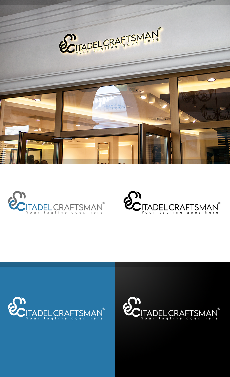 Logo Design by creativerhythm for Citadel Craftsman LLC | Design #25039698