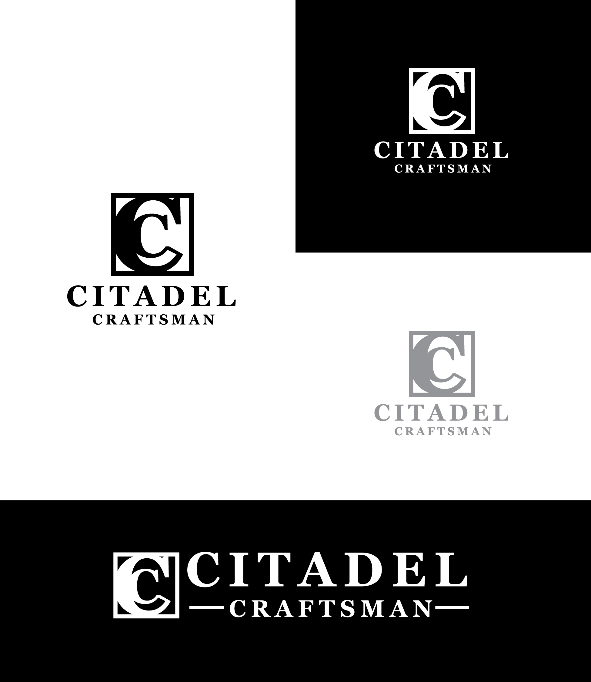 Diseño de Logo por geni para Citadel Craftsman LLC | Diseño #25039608