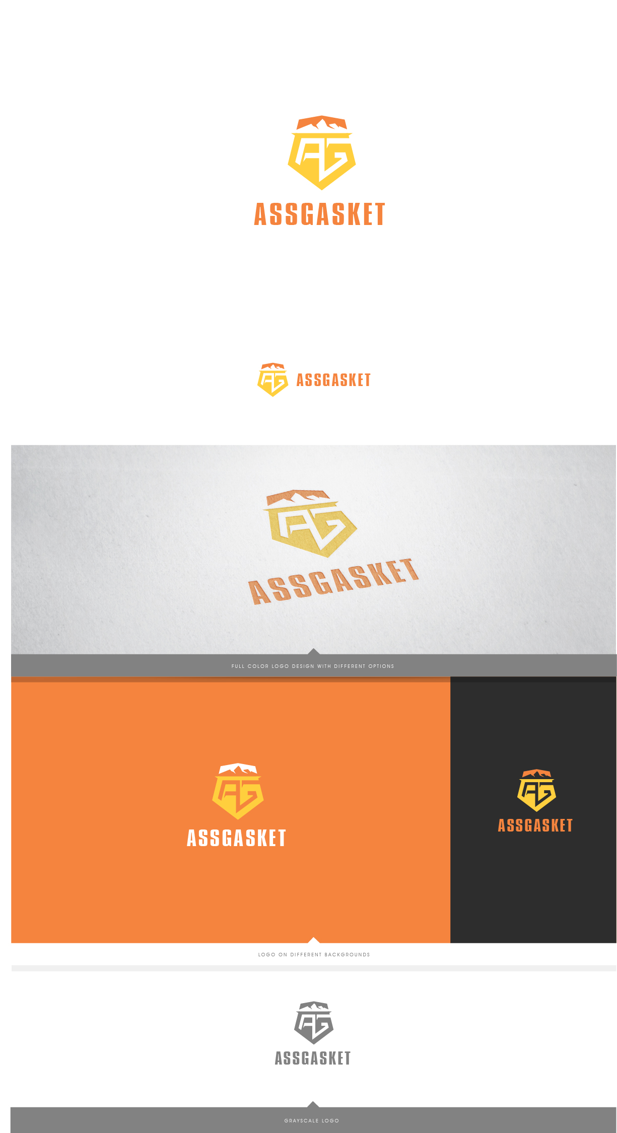 Logo Design by LaGregz for AssGasket.com | Design #25028687