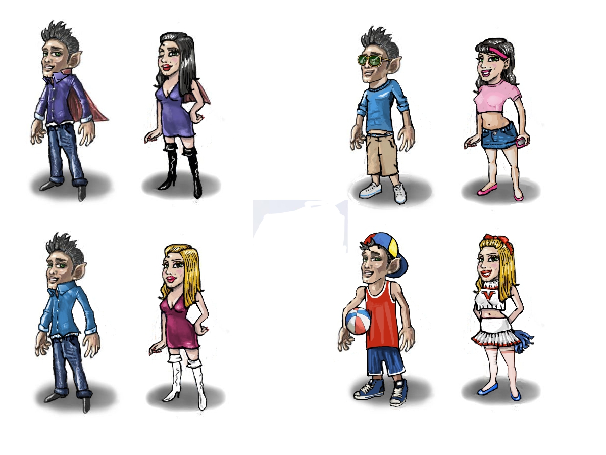 Character Design by Mario Bianchi for this project | Design #740554