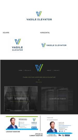Logo Design by Natasa_Radulovic for Vasile Elevator | Design: #25041015