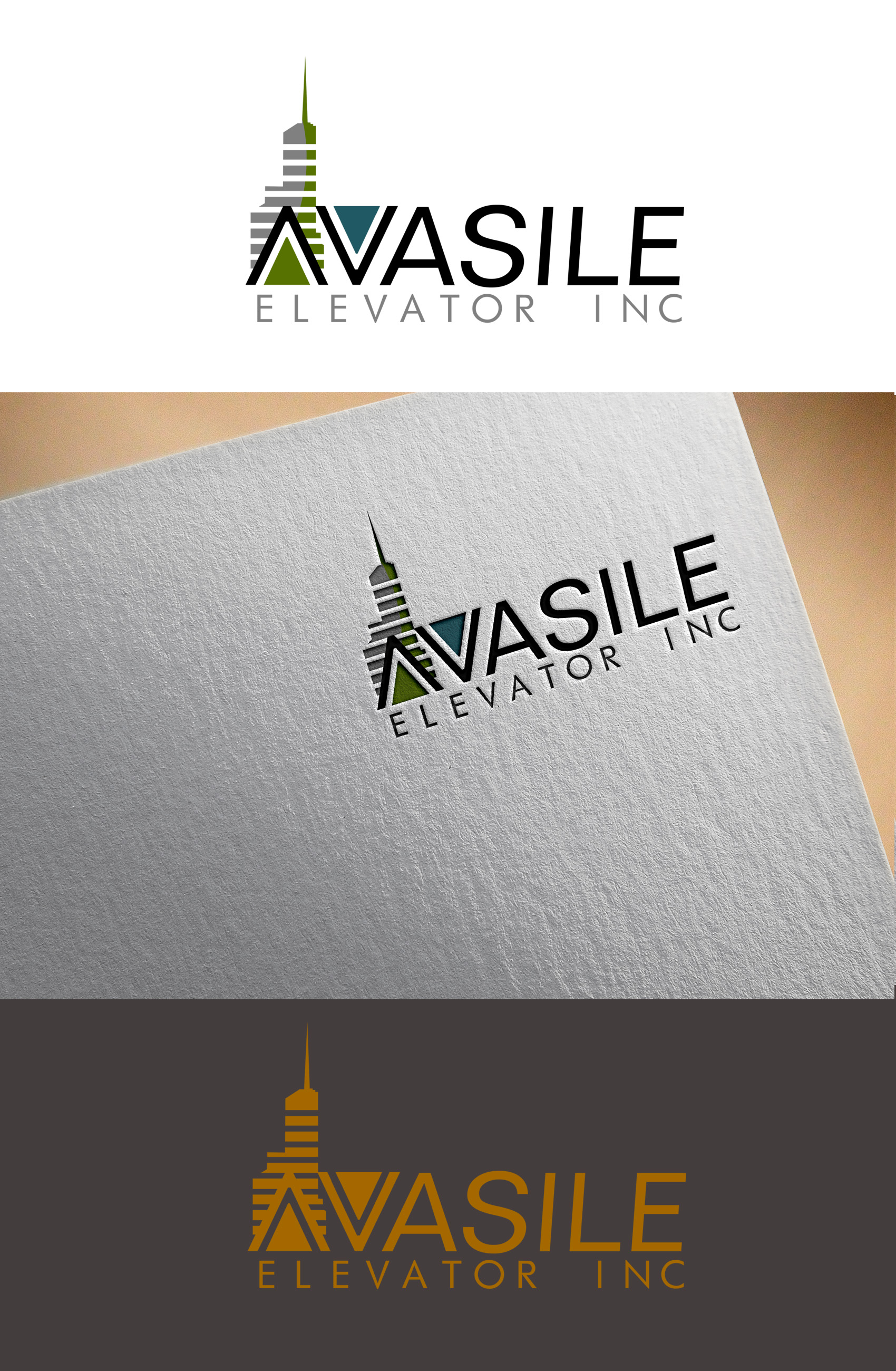 Logo Design by ARtKISTA for Vasile Elevator | Design #25034811