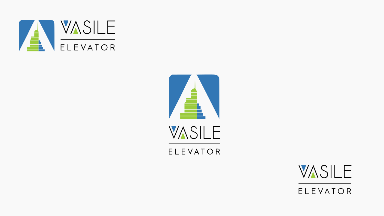 Logo Design by AVASHE for Vasile Elevator | Design #25037140