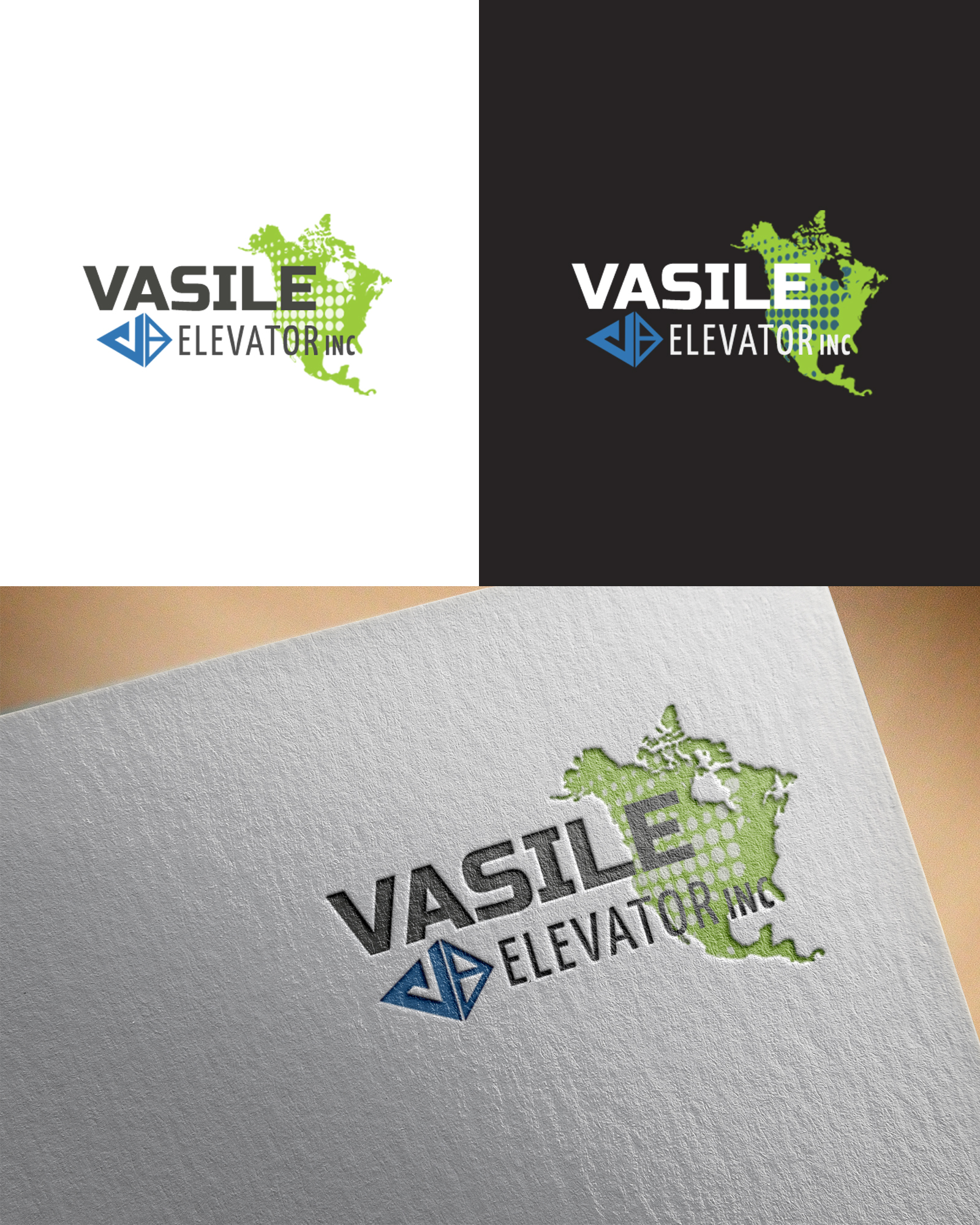 Logo Design by Adobean for Vasile Elevator | Design #25037247
