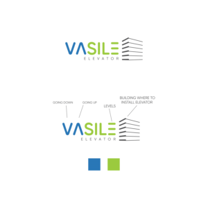 Logo Design by ValMoran for Vasile Elevator | Design: #25031899
