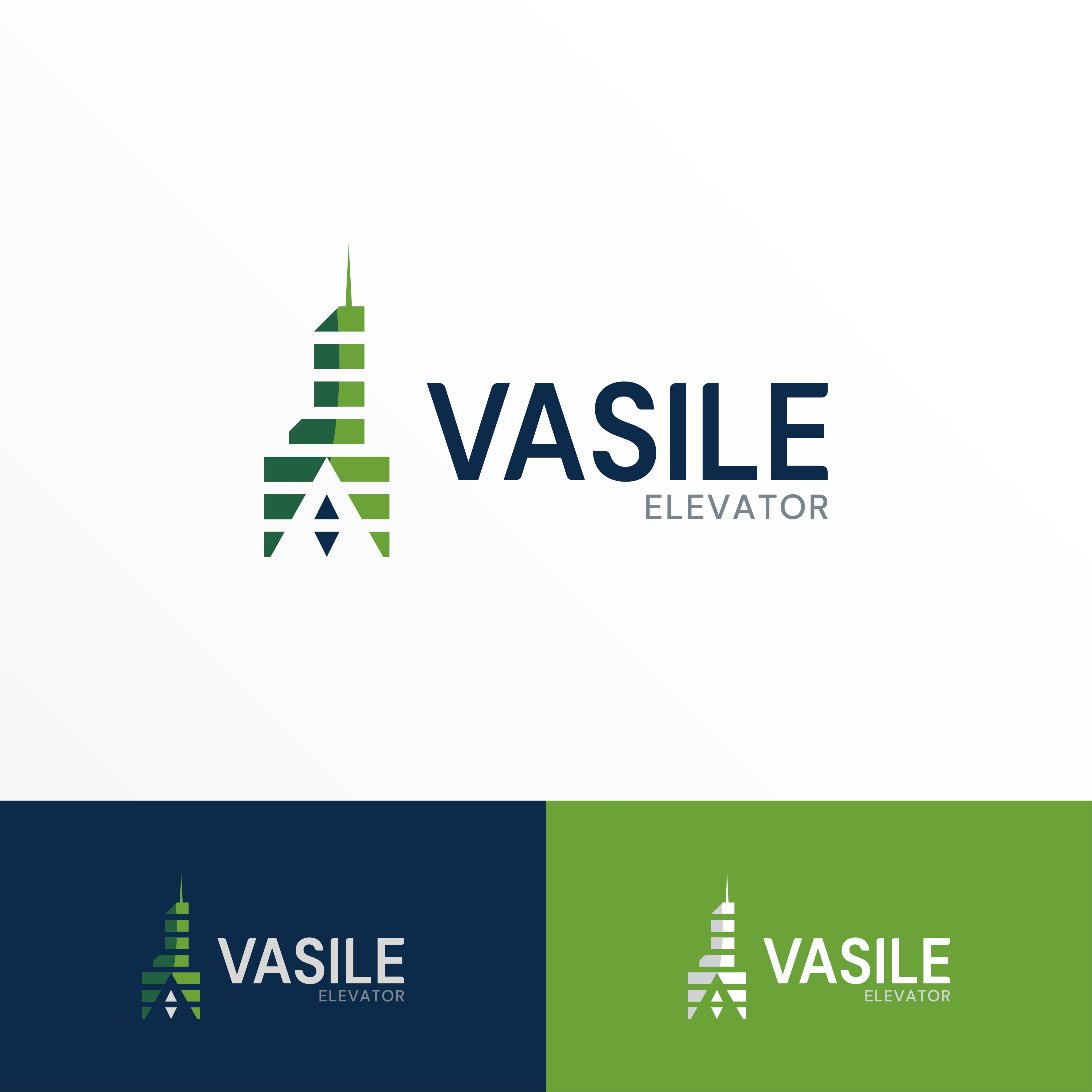 Logo Design by Aistikart for Vasile Elevator | Design #25051882