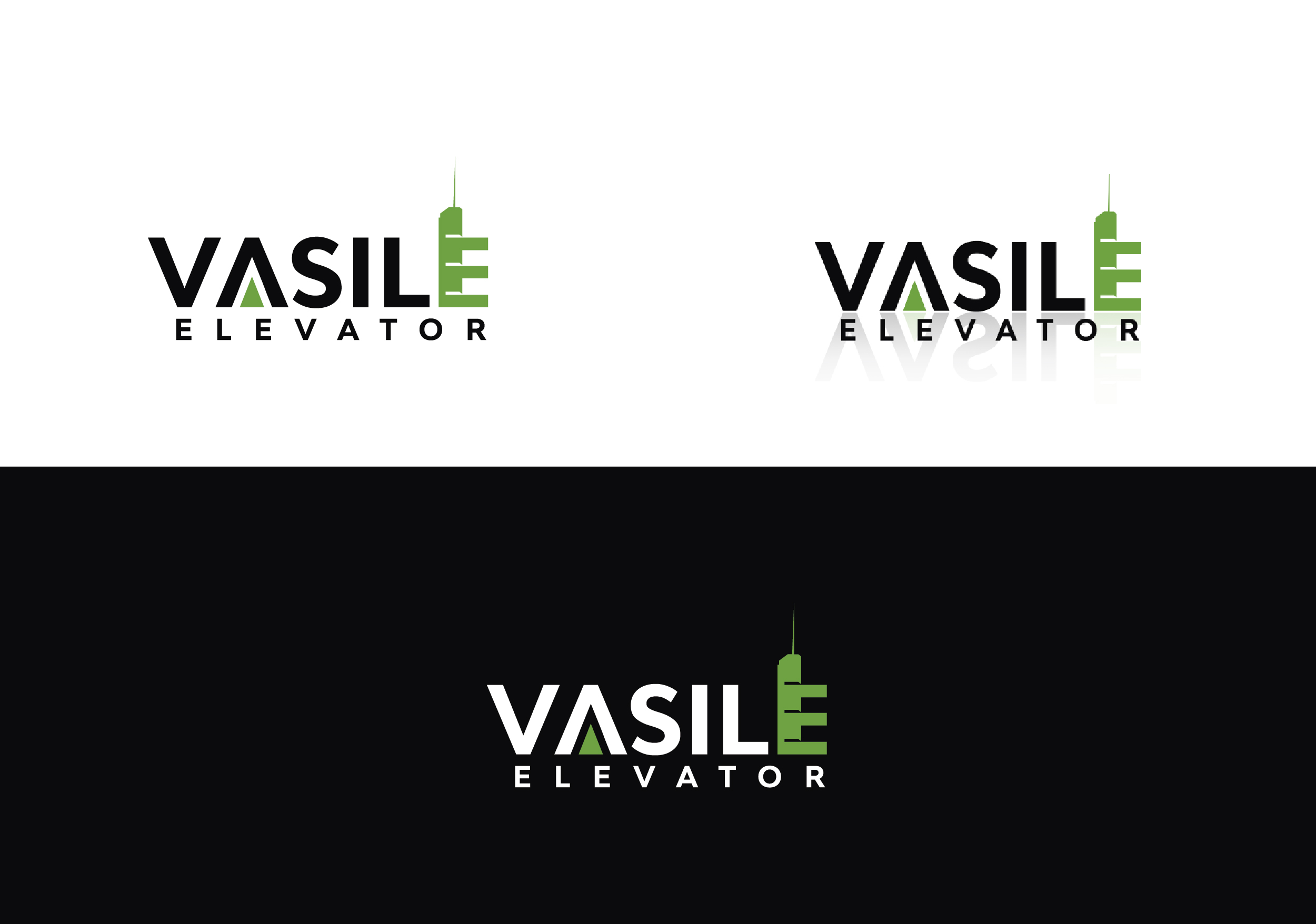 Logo Design by 4+Creative for Vasile Elevator | Design #25036541
