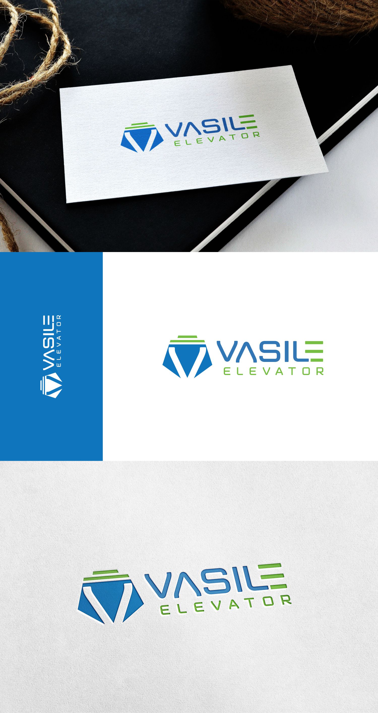 Logo Design by 92logo for Vasile Elevator | Design #25029628