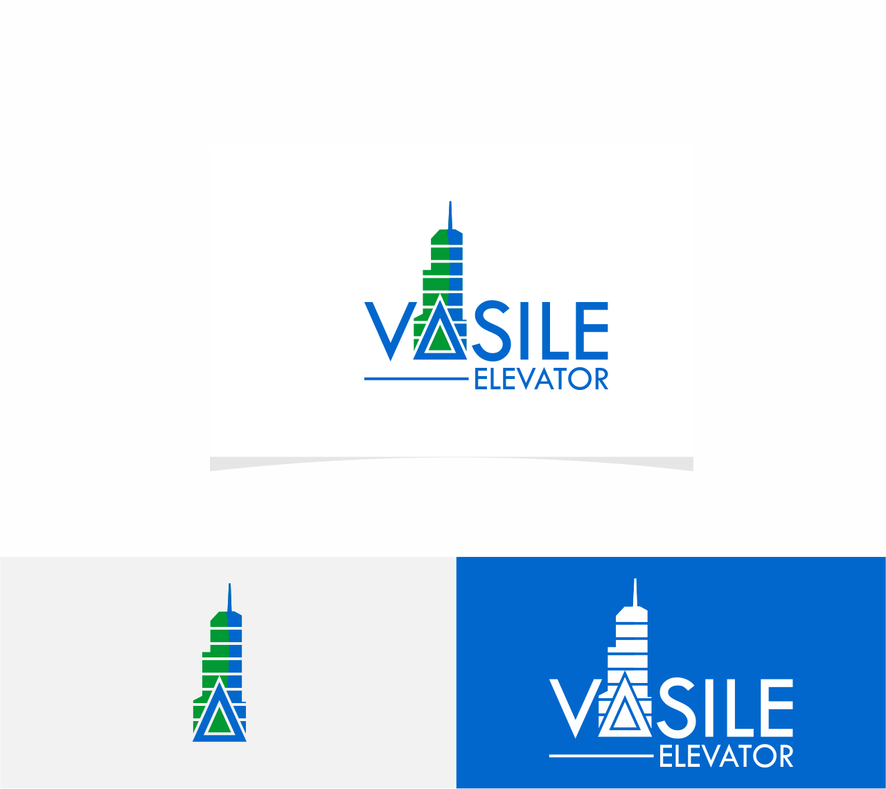 Logo Design by Ad1Fa26 for Vasile Elevator | Design #25040874