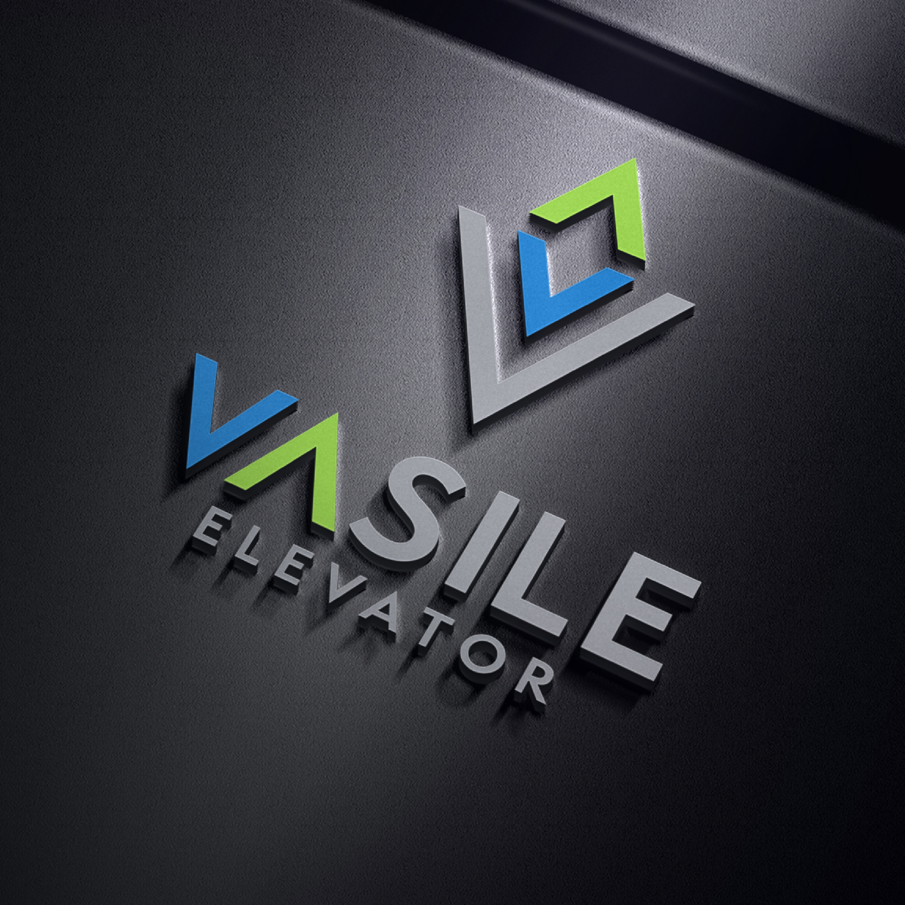 Logo Design by Zigman Design for Vasile Elevator | Design #25051346