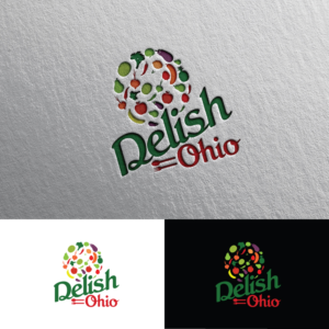 Delish Ohio | Logo Design by Rii