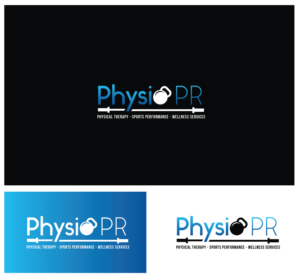 Physio PR  (text subject to change depending on overall final design, and if the design has the company name built into it already) | Diseño de Logo por angelonyamu