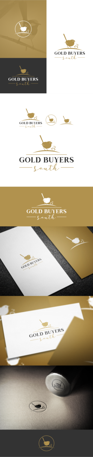 Gold Buyers South | Logo Design by Angkasa Official