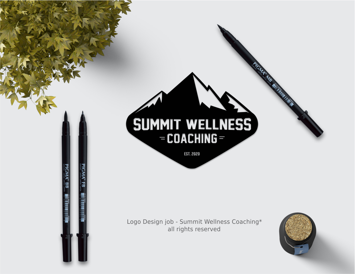 Logo Design by Mimi &amp; Max for Summit Wellness Coaching  | Design #25033038