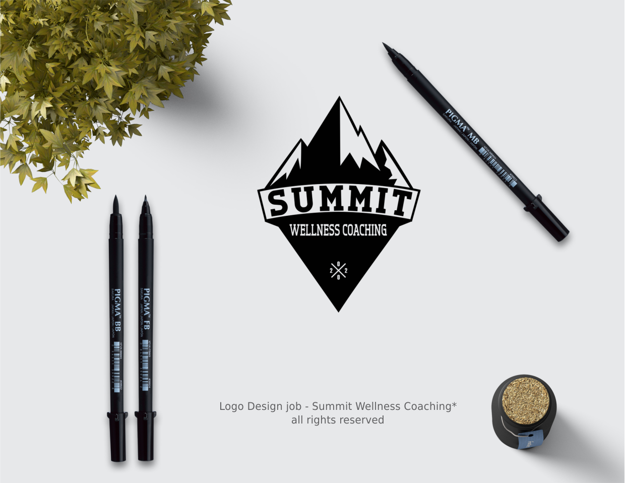 Logo Design by Mimi &amp; Max for Summit Wellness Coaching  | Design #25033099