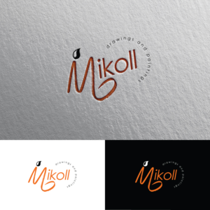 Mikoll (optionally drawings and paintings) | Logo Design by Rii