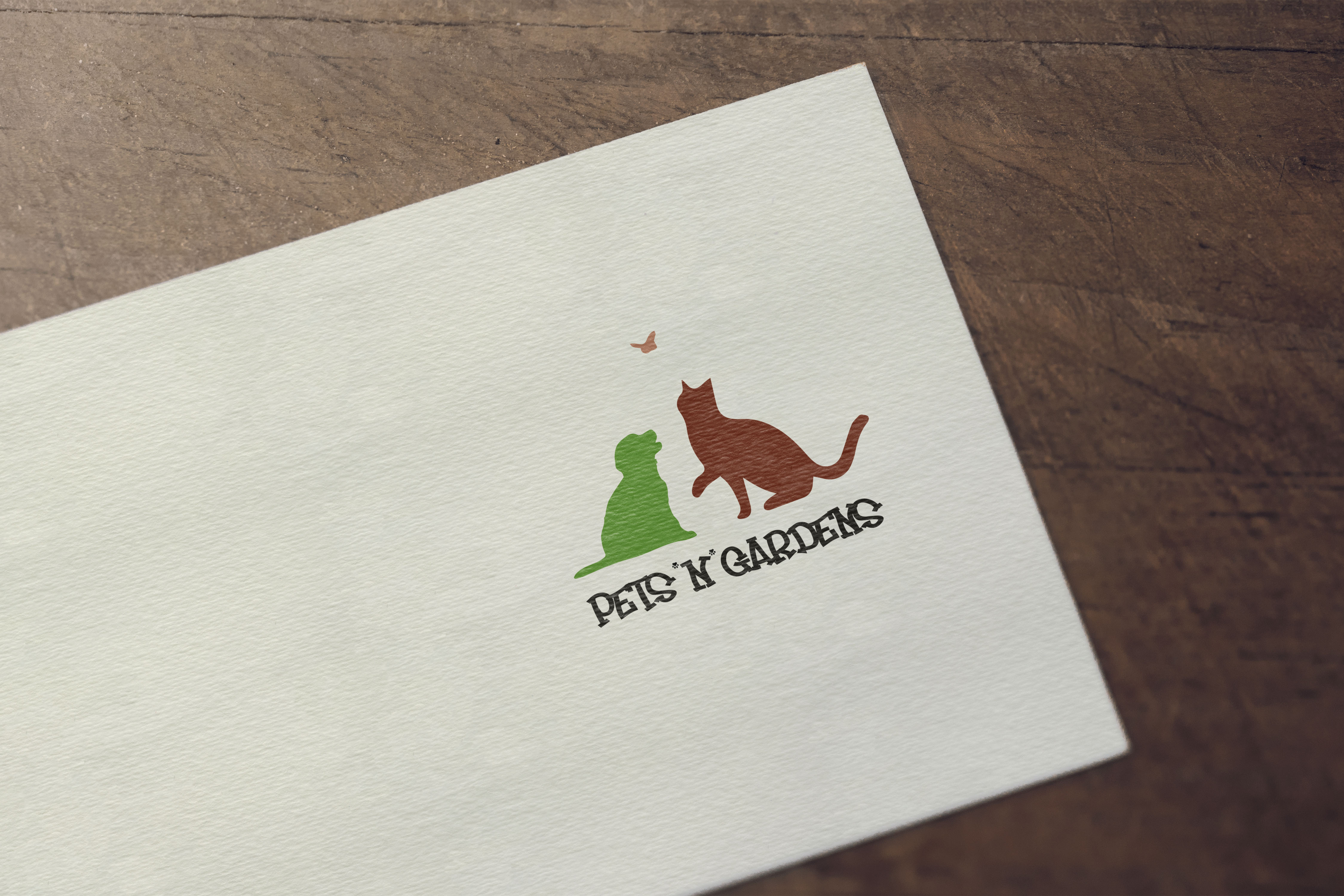 Design de Logo par Ninnaii pour Pets N Gardens | Design #25061138