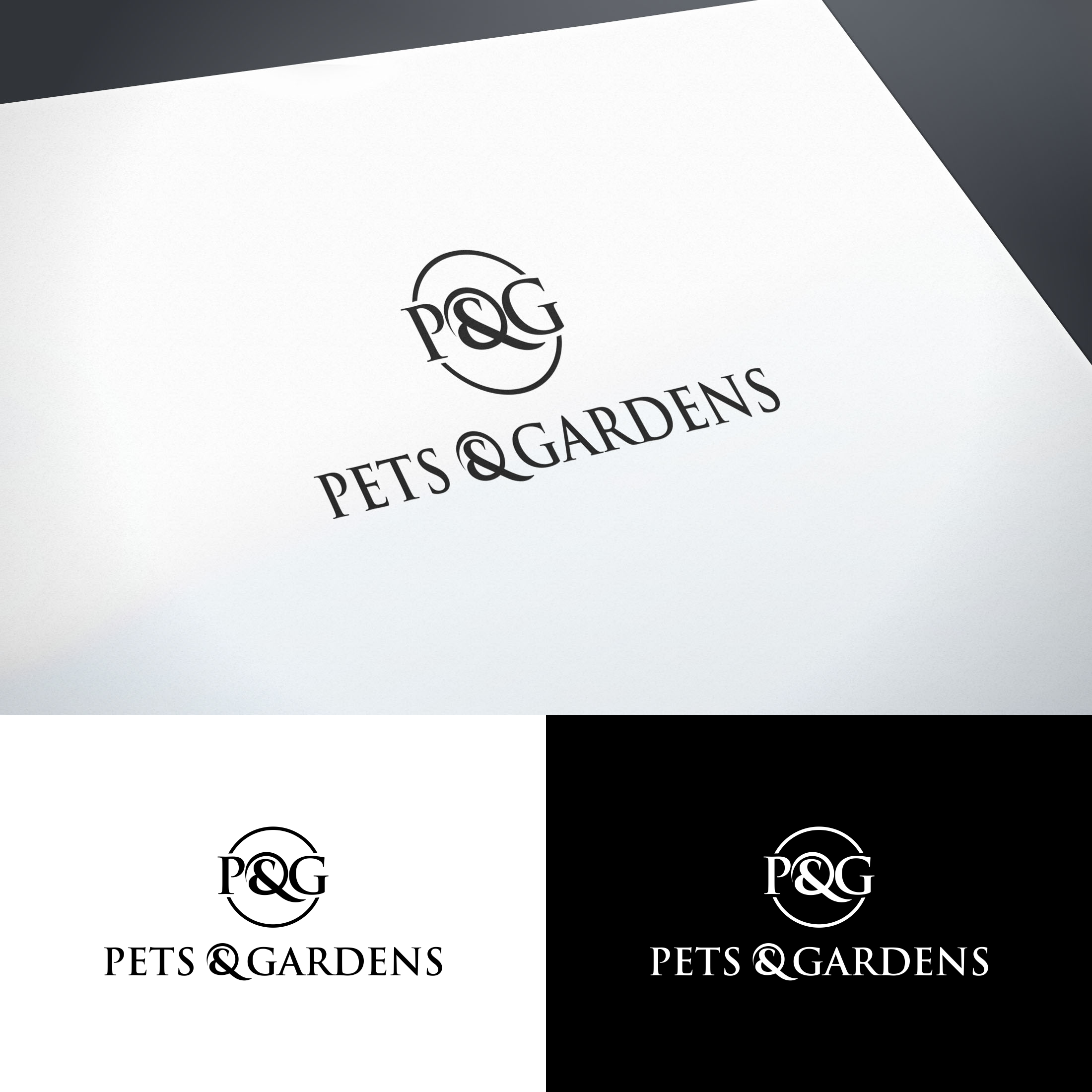 Logo Design by tejo for Pets N Gardens | Design #25041149