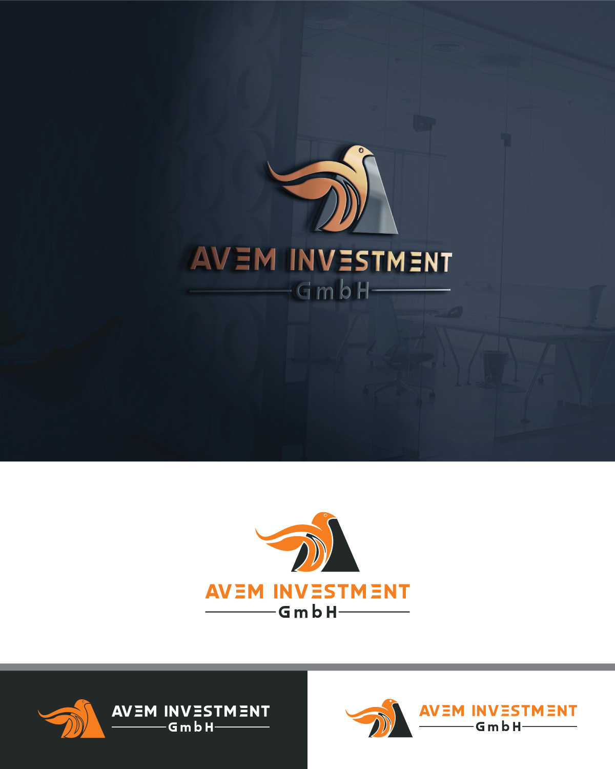 Logo Design by Mohammad Shahidul Islam for Avem Investment GmbH | Design #25038458