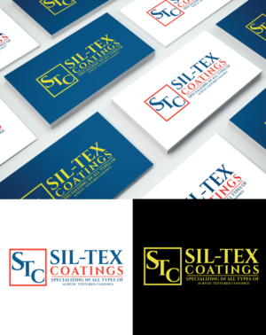 Sil-Tex Coatings  Specializing in all types of acrylic textured coatings. | Design de Logo par ZJ Design